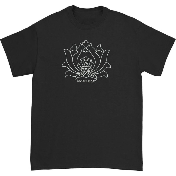 Saves The Day Lotus T-shirt S