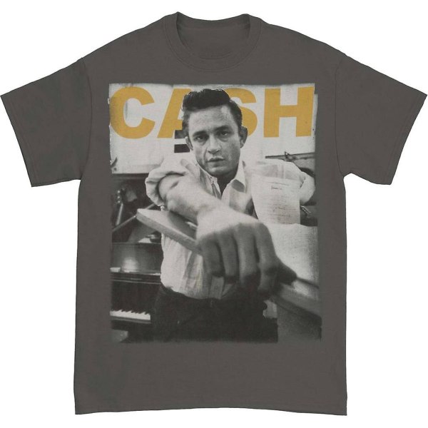 Johnny Cash Cash Studio T-shirt Dark Gray XL