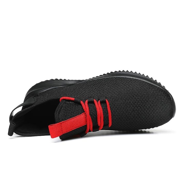 Sneakers för män Löpartennisskor Lättviktsventilerande Sport Athletic 3Cf1003 BlackRed 39
