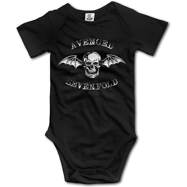 Baby Onesie Avenged Sevenfold Waking The Fallen Baby Jumpsuit Kort ärm