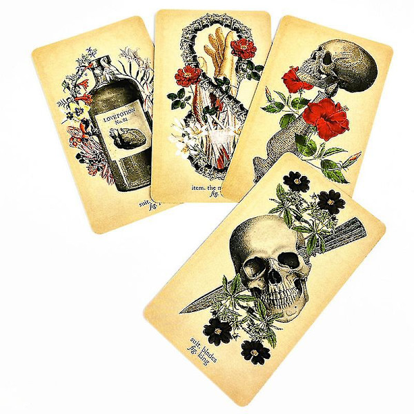 2020 The Antique Anatomy Tarots Deck Full English Divination Oracle Cards Pdf Guidebook44st Ts80