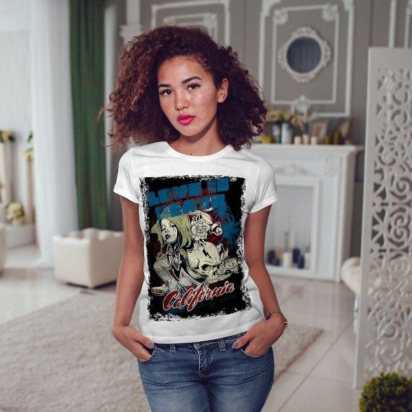 Love Is Death T-shirt för kvinnor L