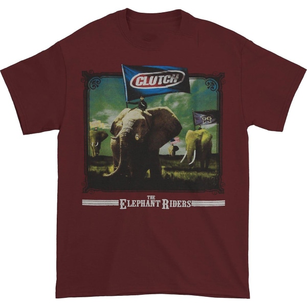 Clutch The Elephant Riders T-shirt M