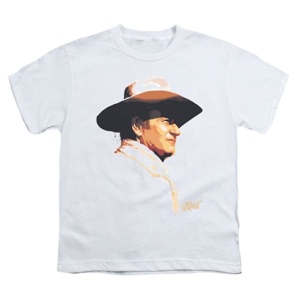 John Wayne målad profil T-shirt M