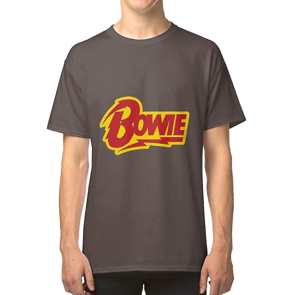 T-shirt med logotyp från David Bowie M