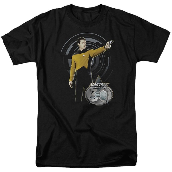 Data 30-årsjubileum Star Trek The Next Generation T-Shirt XXL