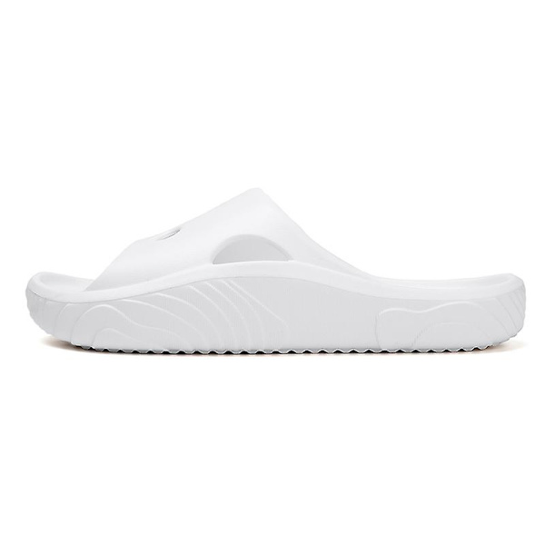 Strandtofflor för män Modesandaler Utomhus Halkfria inomhusskor 3Bs2196 White 40-41