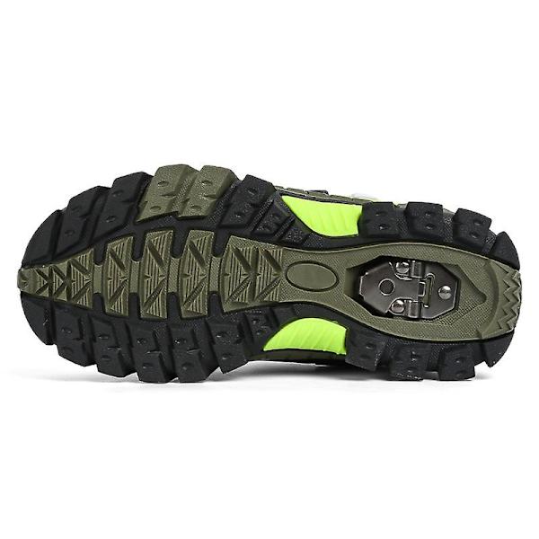 Pojkar Flickskor Utomhusvandring Vattentät Sneaker för barn 2J201 BlackGreen 30