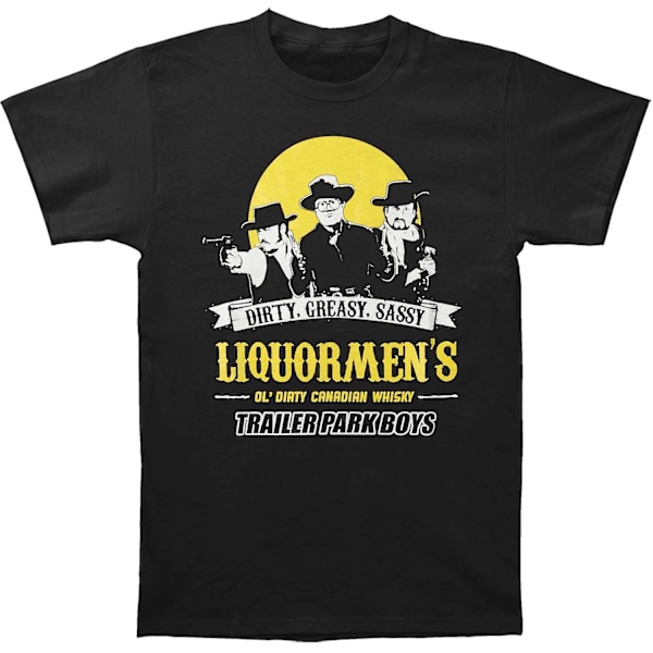 Trailer Park Boys Liquormen Tee T-shirt Black S