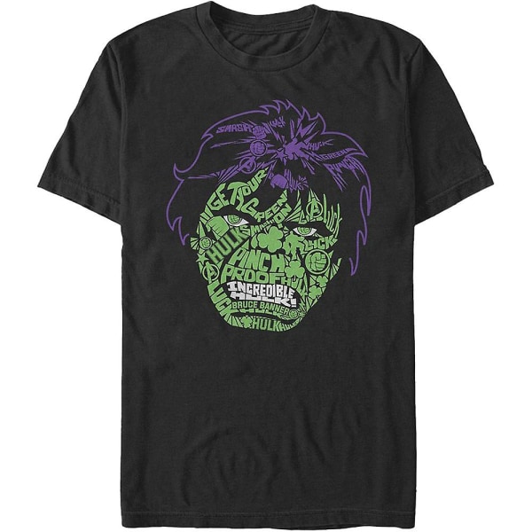 Otrolig Hulk St. Patrick's Day T-shirt XXL