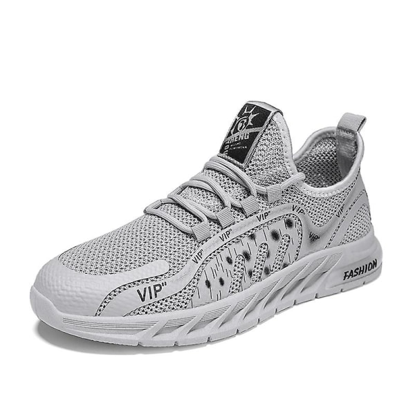 Sneakers för män Löpartennisskor Lättviktsventilerande Sport Athletic 3Cdy026 Gray 43