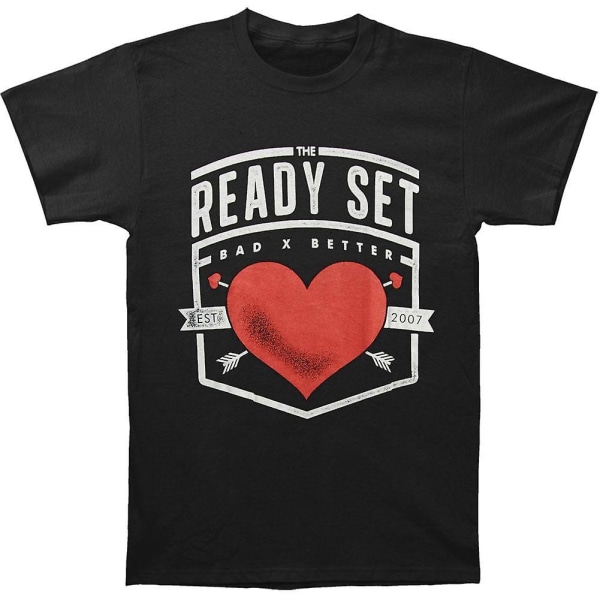 Ready Set Heart T-shirt S