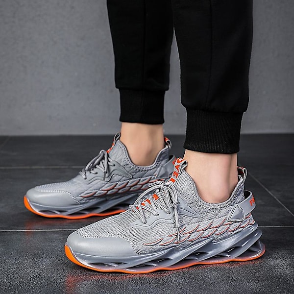Herrsneakers Andas löparskor Mode Dam Sportskor 2Kf188 Gray 40