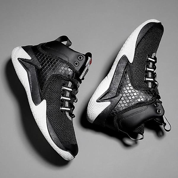 Herr Basketskor Sport Löparskor Andas Sneakers Yj776 Black 43