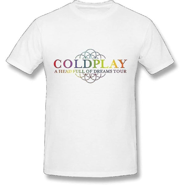 Coldplay A Head Full Of Dreams Tour 2016 Fan Logo T-shirt för män M