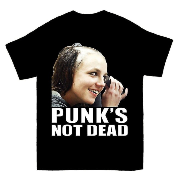 Britney Spears Punks Not Dead T-shirt XL