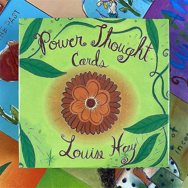 Power Thought Cards Tarot Deck Brädspel Underhållning Kreativt spådomsspelkort med fullständig engelsk pdf-guidebok för vuxna44st Ts08