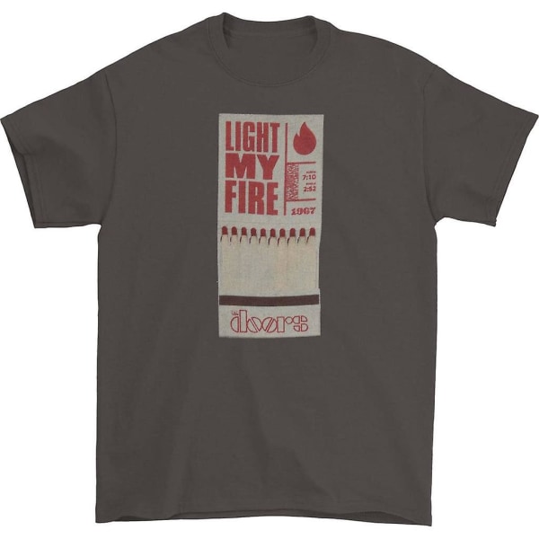 Doors Light My Fire T-shirt med tändsticksask L