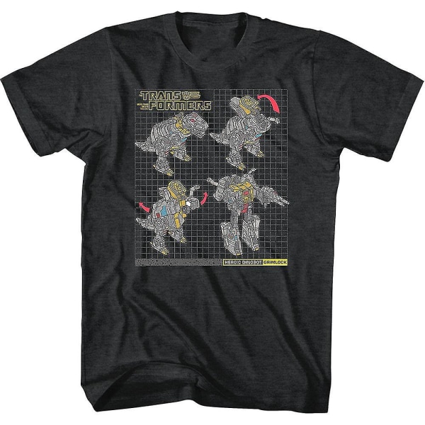 Grimlock Modes Transformers T-shirt S