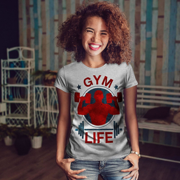 Gym Life Workout Women T-shirt L