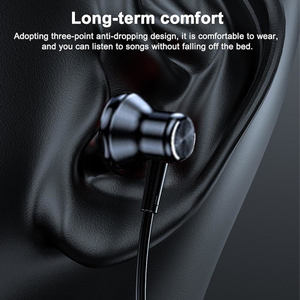 Hängande hals hörlurar Hög kvalitet trådlösa Bluetooth hörlurar