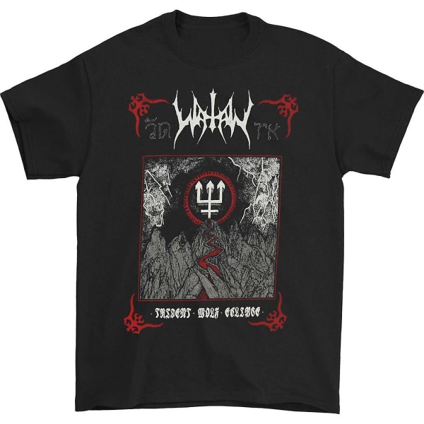 Watain Trident Wolf Eclipse Tee T-shirt M