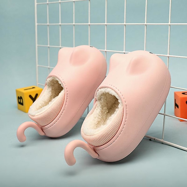 Barn bomullstofflor Modesandaler Utomhus Halkfria skor inomhus Yj5920 Pink 250