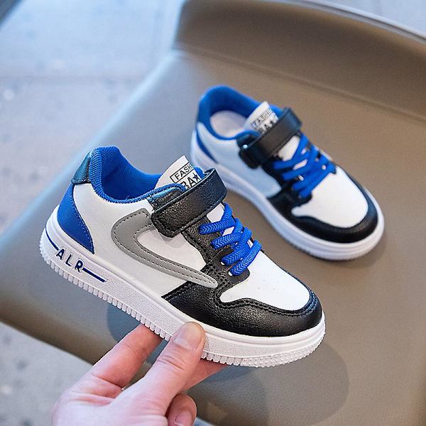 Boys Sneakers Andas Flickor Skateboarding Skor Löparskor 3D823 Blue 31