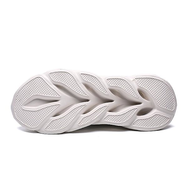 Män Lättviktssneakers Andas löparskor Mode Sportskor 3Dg83 White 41