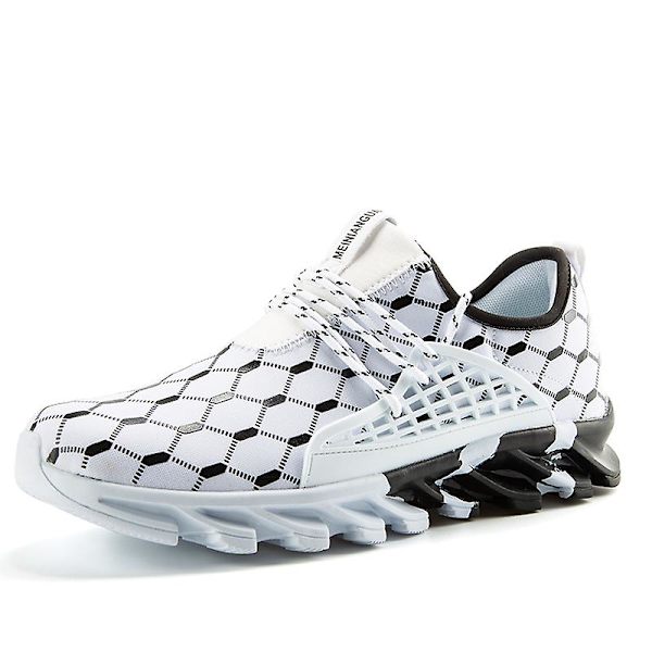 Herrsneakers Andas löparskor Mode Sportskor 3A1701 White 41