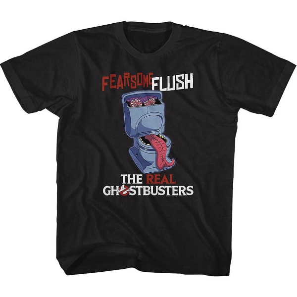 Youth Fearsome Flush Real Ghostbusters Shirt S