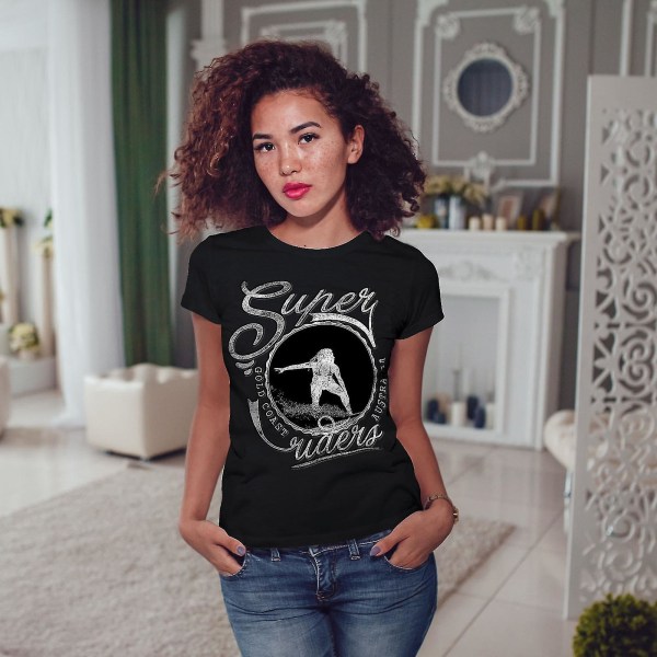 Super Riders Sea Holiday T-shirt för kvinnor M