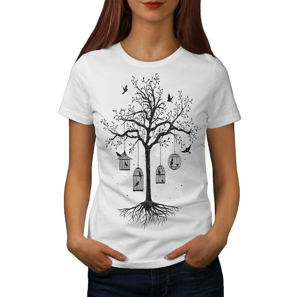 Fantastisk Cage Tree Women T-shirt XL