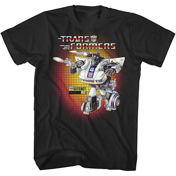 Jazz Box Art Transformers T-shirt M