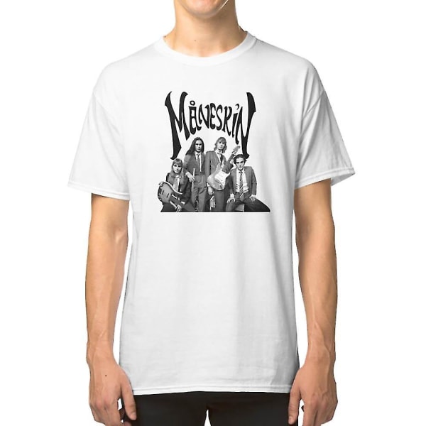 Mneskin Rock Band Maneskin T-shirt L