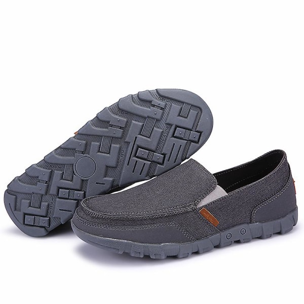 Casual för män Mode Andas Canvas Skor Fr1029 Gray 45