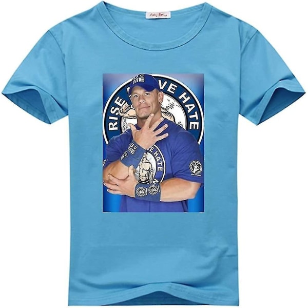 Diytshirt John Cena T-shirt, Custom Herr klassisk 100 % bomull T-shirt med John Cena 2XL