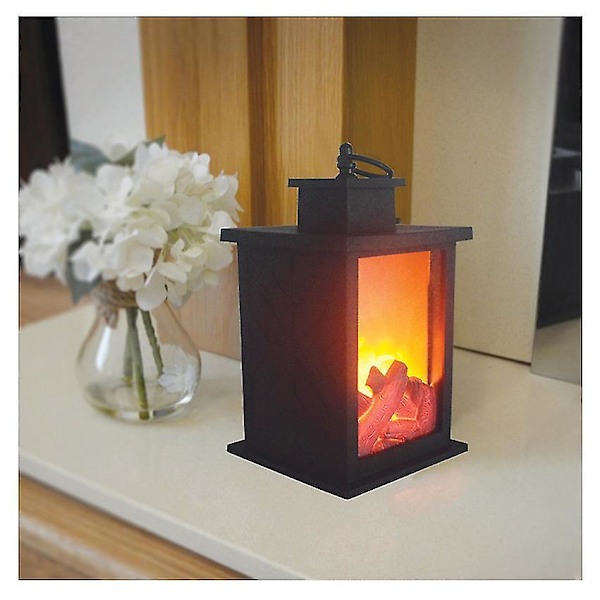 Flimrande flamma Lantern Utomhus hängande lyktor Belysning Heavy Duty