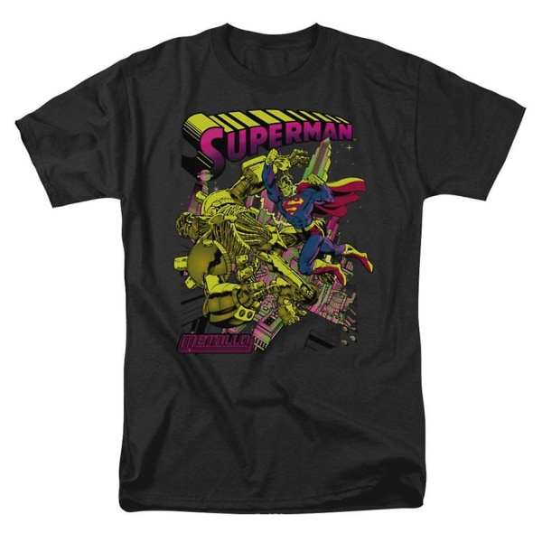 Superman Versus Metallo Blacklight T-shirt S