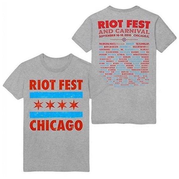Riot Fest Event Chicago 2016 T-shirt L