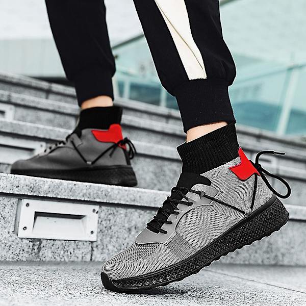 Basketskor för män Andas Sneakers Löparskor 3Ay861 Gray 41