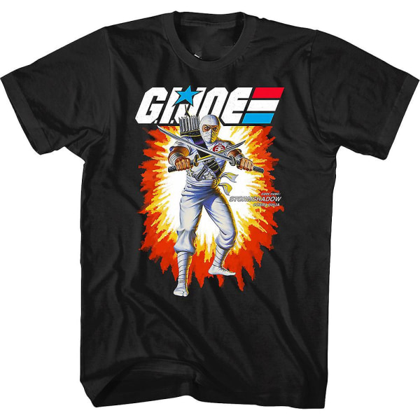 Box Art Storm Shadow GI Joe T-shirt L