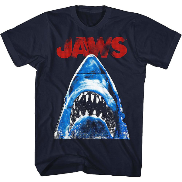 Halvton Jaws T-shirt XXL