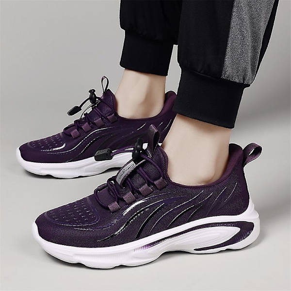 Dam Sneakers Andas löparskor Mode Sportskor 3Ca123 Purple 41