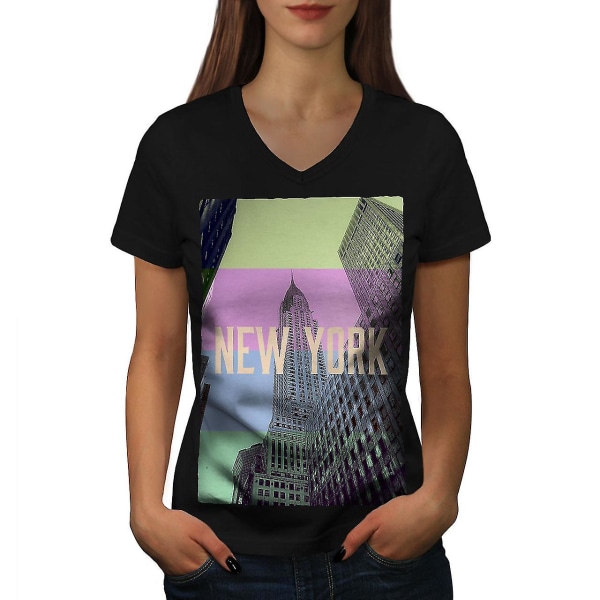 New York Urban Fashion T-shirt för kvinnor XXL