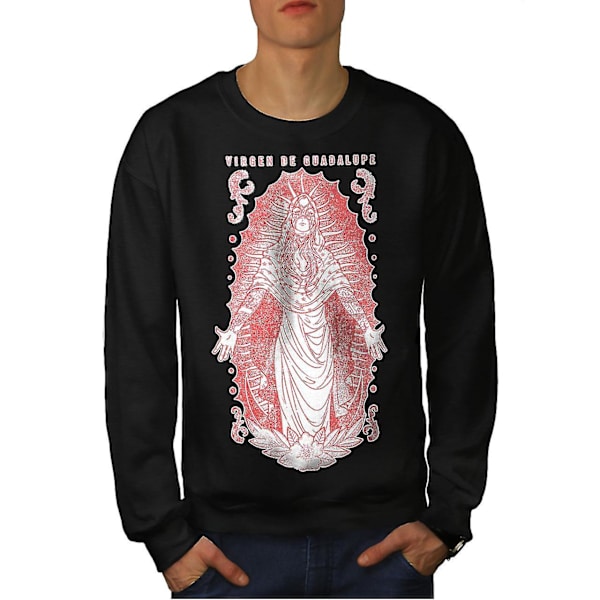 Virgen Guadalupe tröja för män M