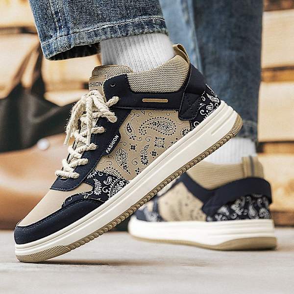 Herrsneakers Andas Dam Skateboarding Skor Löparskor A811 DarkBlue 43