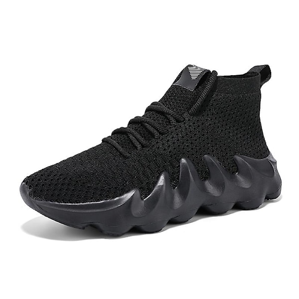 Sneakers för kvinnor Halkfria Coconut Skor Löparskor L450 Black 44