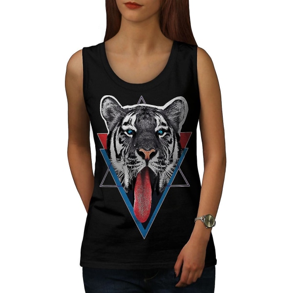 Tiger Tongue Dam Blacktank Top M