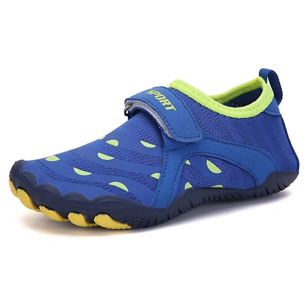 Vattenskor för barn Cykelskor Beach Pool Skor River Walking Shoes 022 DarkBlue 34